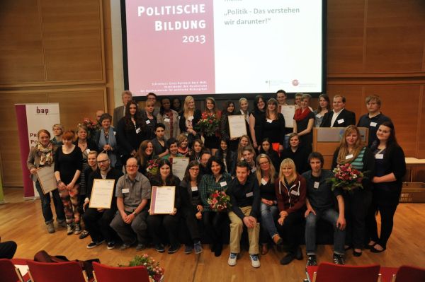 Gruppenbild der Preisträger