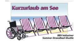 Webgrafik wirbt für Kurzurlaub am See