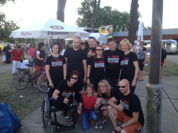 Erfolgreiches Team des Quotenkutters 2013