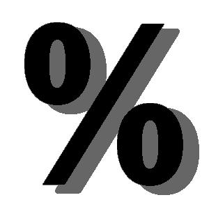 Symbol Prozent