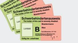 Grafik zeigt neuen Schwerbehindertenausweis