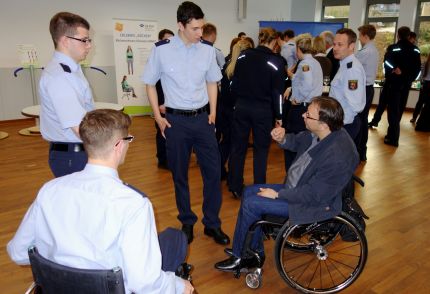 Im Gespräch mit den Studierenden