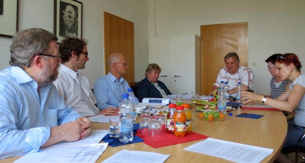 Treffen des DBR-Sprecherrates bei Katja Kipping