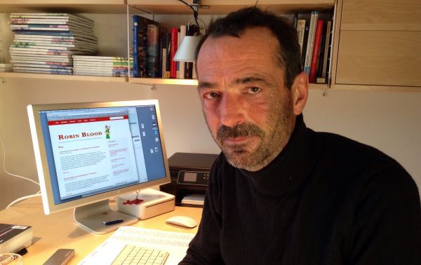 Andreas Bemeleit an seinem Computer