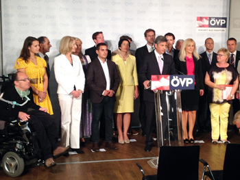 ÖVP-Kandidaten für Nationalratswahl