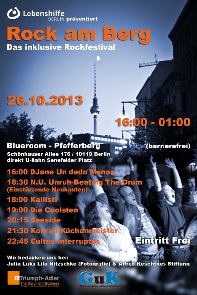 Poster von Rock am Berg 2013