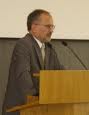 Werner Keggenhoff am Podium