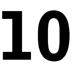 Zahl 10