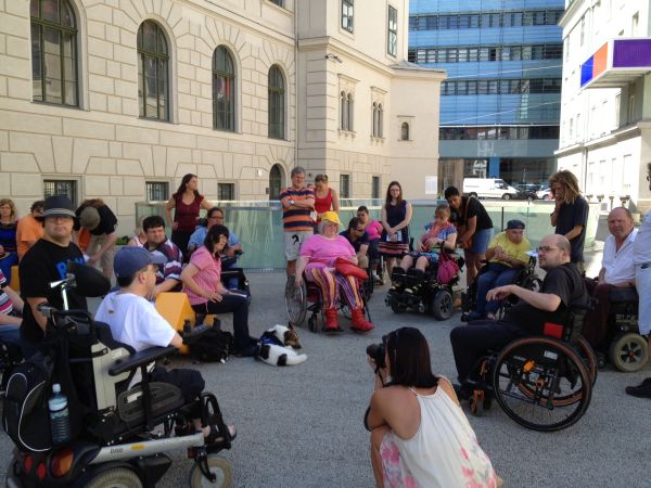 Sommercamp-Spaziergang durch Graz