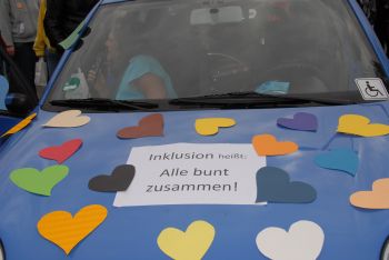 Inklusion heißt: Alle bunt zusammen