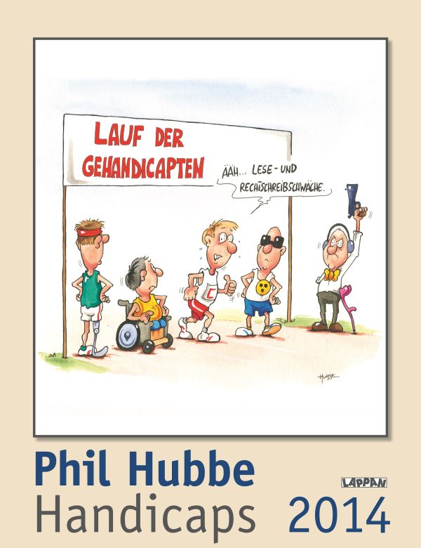Titel von Phil Hubbes Kalender 2014